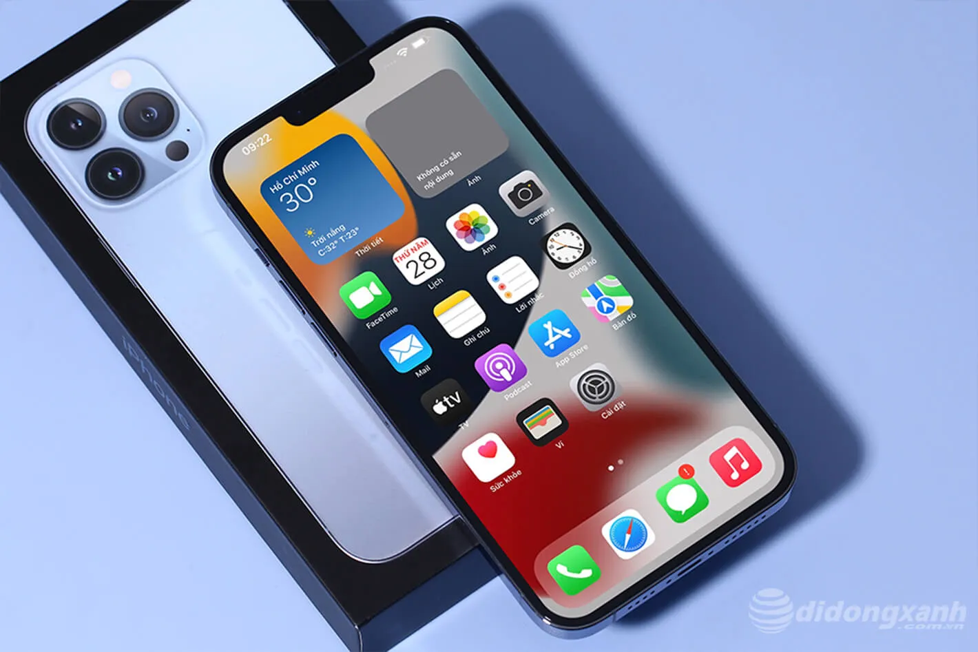 Màn hình iPhone 13 pro max siêu sắc nét