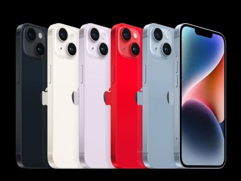 bảng màu iphone 14 128gb cũ zin đẹp siêu thu hút
