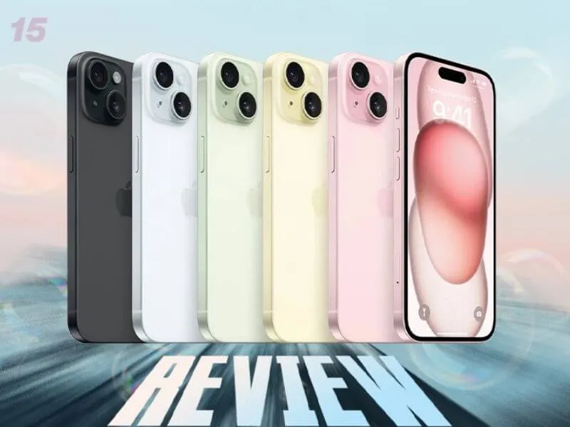 review iphone 15 128gb cũ đẹp 99% - zin nguyên bản