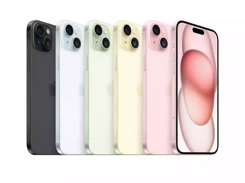 bảng màu iphone 15 plus ấn tượng