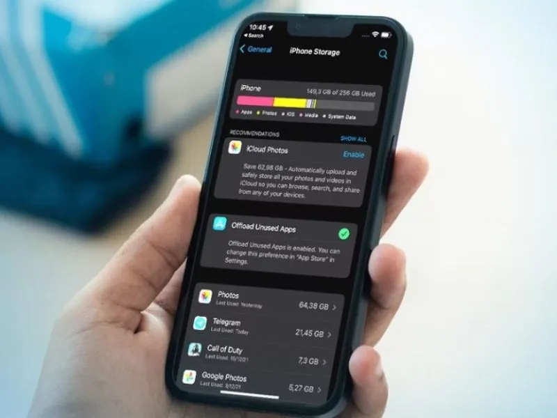 iPhone 256GB lưu được bao nhiêu ảnh tối đa?