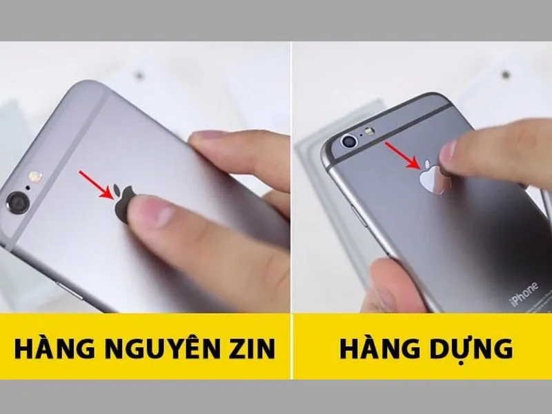 Dấu hiệu nhận biết iPhone dựng