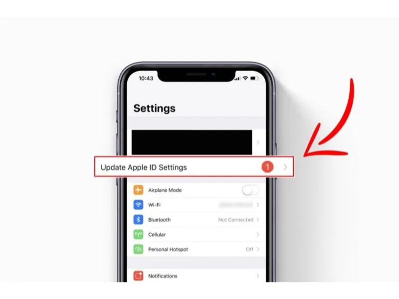 iPhone không tải được ứng dụng do chưa cập nhật ID