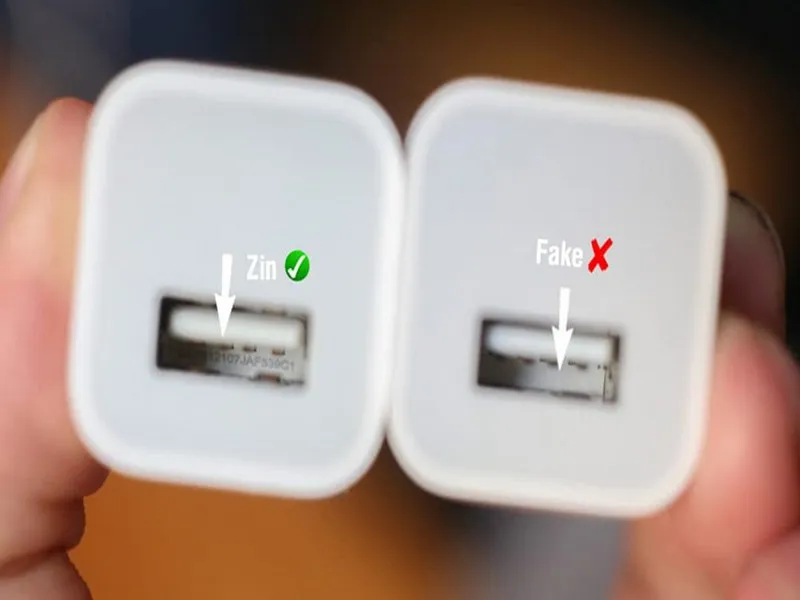 Phân biệt được củ sạc