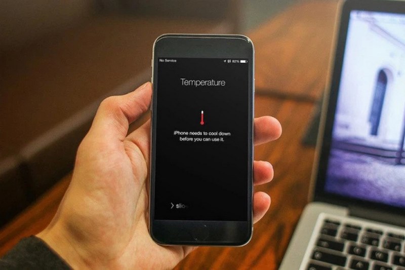 iPhone thay pin bi nong may do dung qua lau trong mot thoi gian