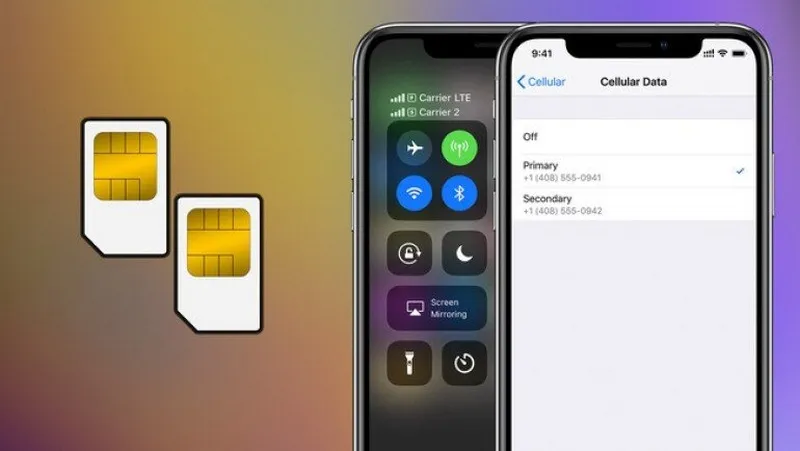 iPhone 12 Pro Max dùng mấy sim? có dùng được 2 sim không?