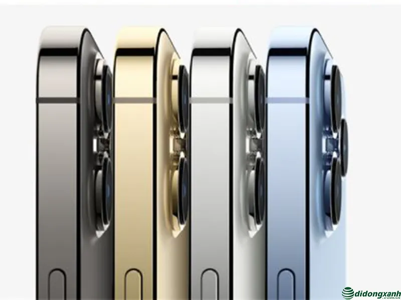 Phối màu của iPhone bản cao cấp
