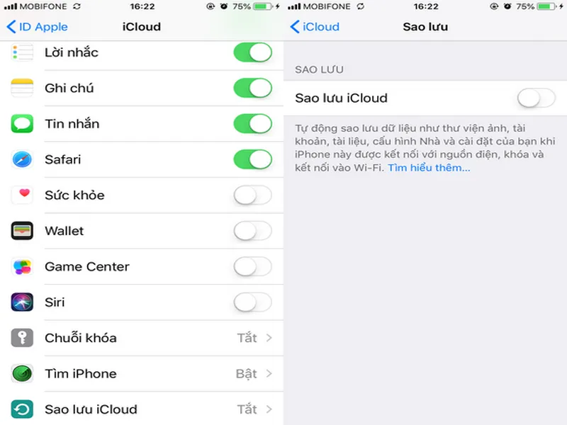 Khóa iphone bị mất bằng Touch ID hoặc Face ID và mật khẩu mạnh
