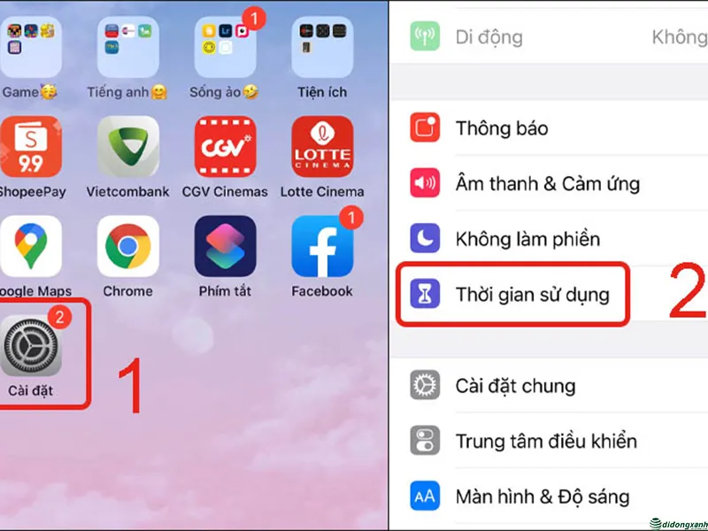 cách khóa ứng dụng trên iphone cực dễ