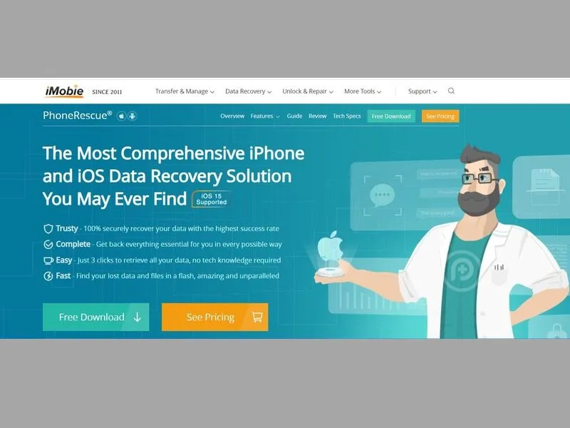Sử dụng phần mềm PhoneRescue để khôi phục tin nhắn đã xóa trên iPhone