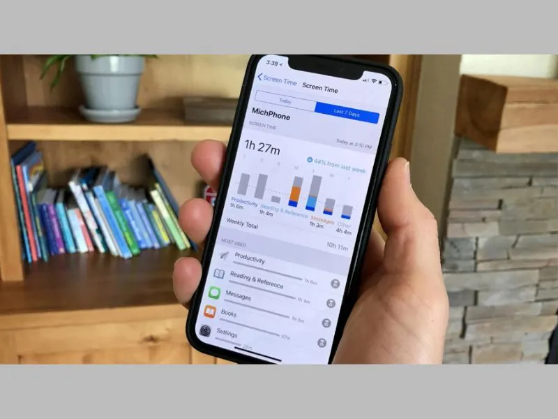Tính năng Screen Time đang bật nên không đăng xuất được icloud