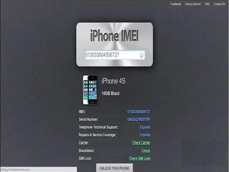 iPhoneimei là website kiểm tra bảo hành iphone được nhiều người chọn lựa