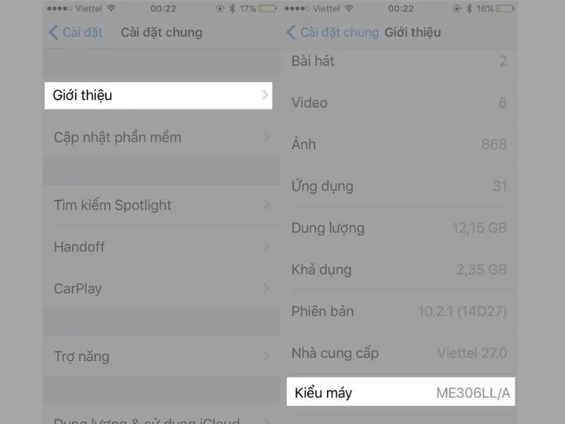 Cách kiểm tra mã iPhone