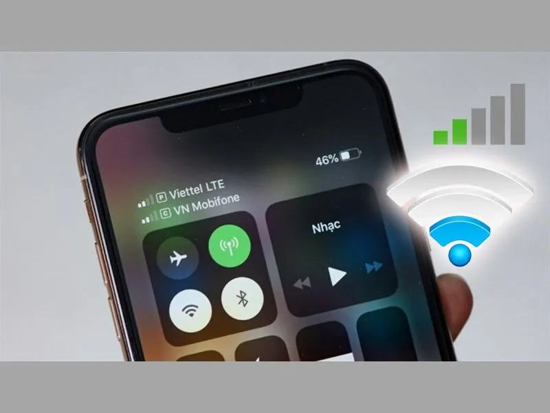 Mạng yếu là một trong những lý do tại sao không vào được Tiktok trên iPhone