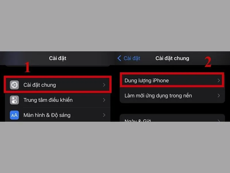 Kiểm tra dung lượng trống dễ dàng trên iPhone chỉ với vài thao tác đơn giản