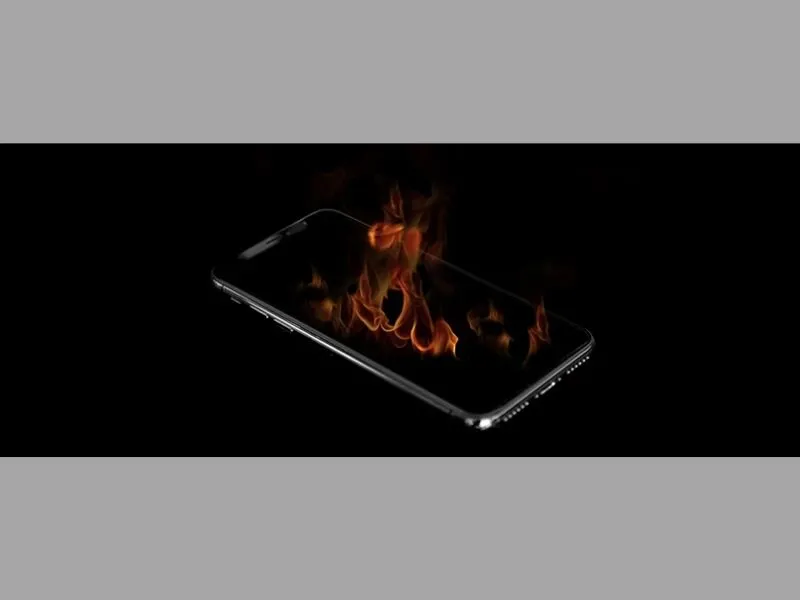 lỗi tiktok trên iphone do máy bị nóng quá mức