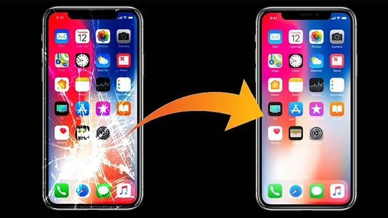 Miếng ép kính kém chất lượng