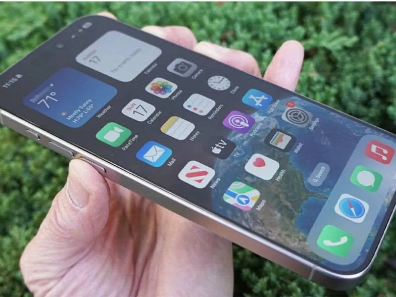 Dấu hiệu màn hình iPhone bị lưu ảnh