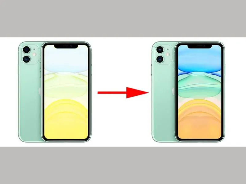 Nên làm gì khi màn hình iPhone bị vàng?