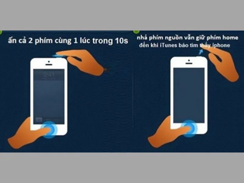 Khắc phục màn hình iPhone bị xanh lá cây