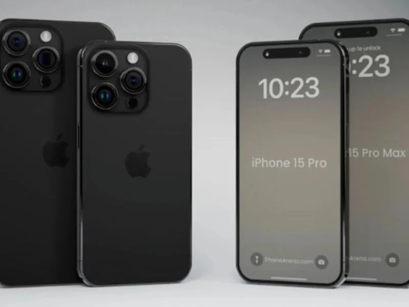 Màu xám không gian của mẫu iPhone 15 Pro Max