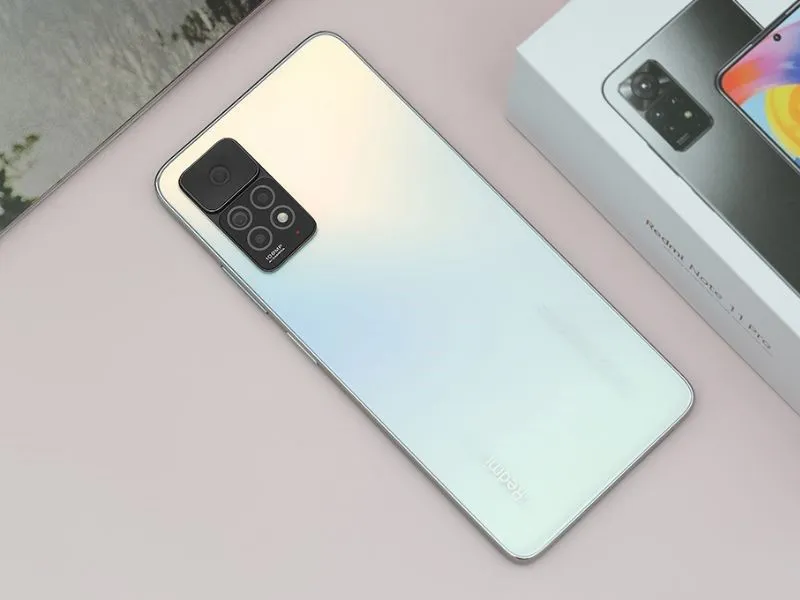 Sắc trắng của Xiaomi Redmi Note 11 Pro