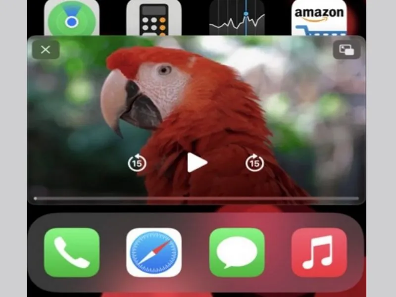 Xem video ở chế độ hình trong hình trên iphone 13 pro max