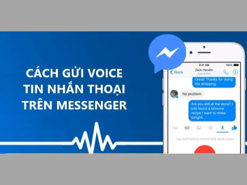 Truy cập vào Messenger trên điện thoại iPhone của mình