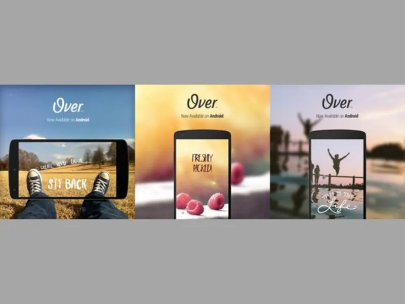 Phần mềm chèn chữ vào ảnh trên iPhone: Over