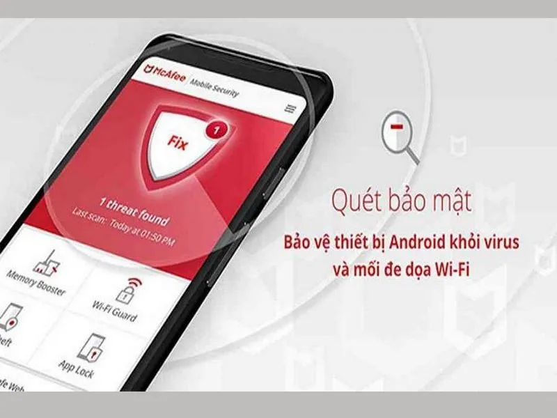 McAfee Mobile Security - Phần mềm diệt virus cho iPhone