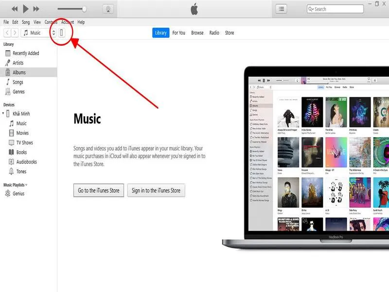 Cách sao lưu tin nhắn trên iPhone bằng iTunes