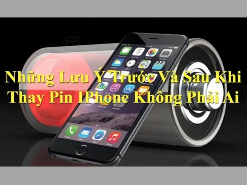 Thông báo tình trạng pin iPhone báo bảo trì lưu ý điều gì?