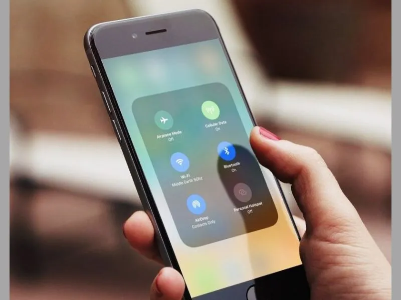 Màn hình tắt dịch vụ Bluetooth