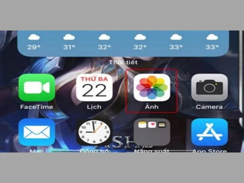 Kiểm ra video quay slow motion trên iPhone trong mục ảnh 