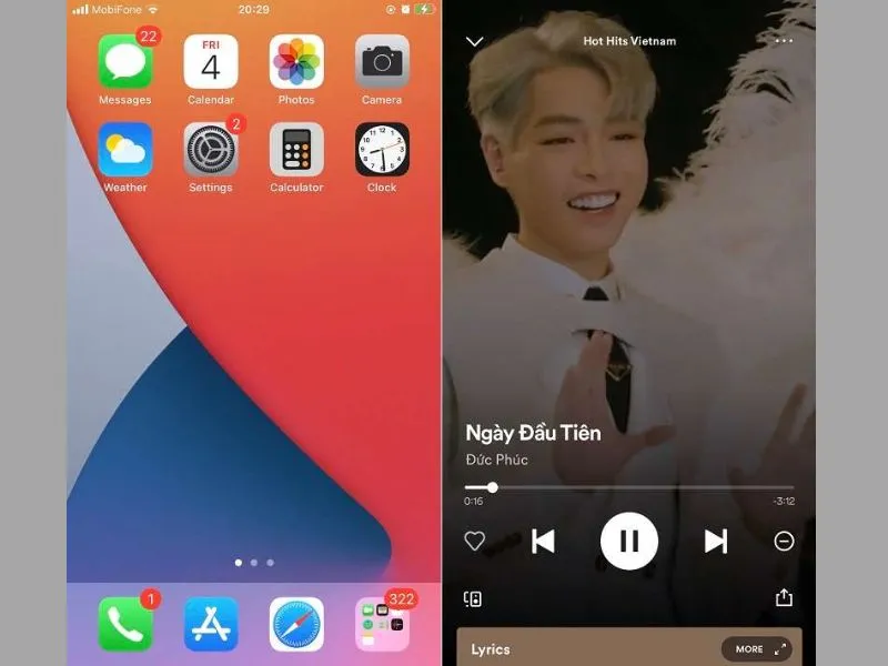 Quay video có nhạc trên iPhone 