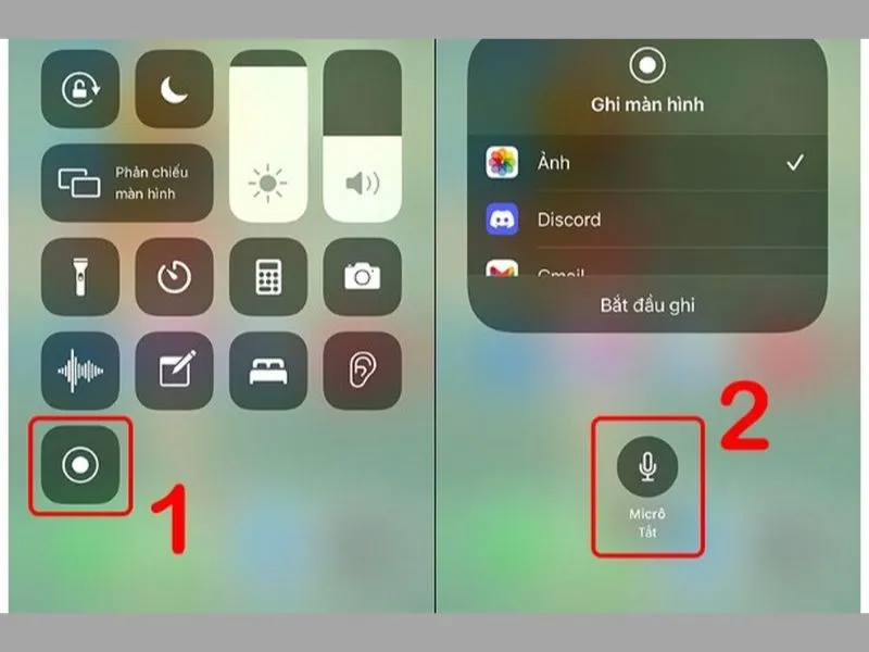 Quay màn hình trên iPhone 12 Pro Max có tiếng
