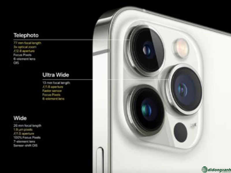 So sánh iPhone 13 và 13 Pro về camera
