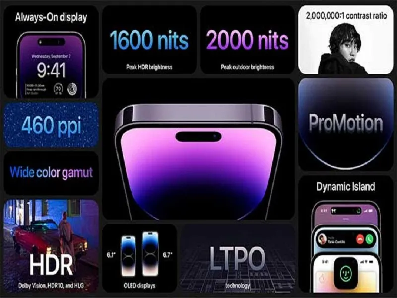 Bộ nhớ Ram và trong của iPhone 14 Pro với Pro Max
