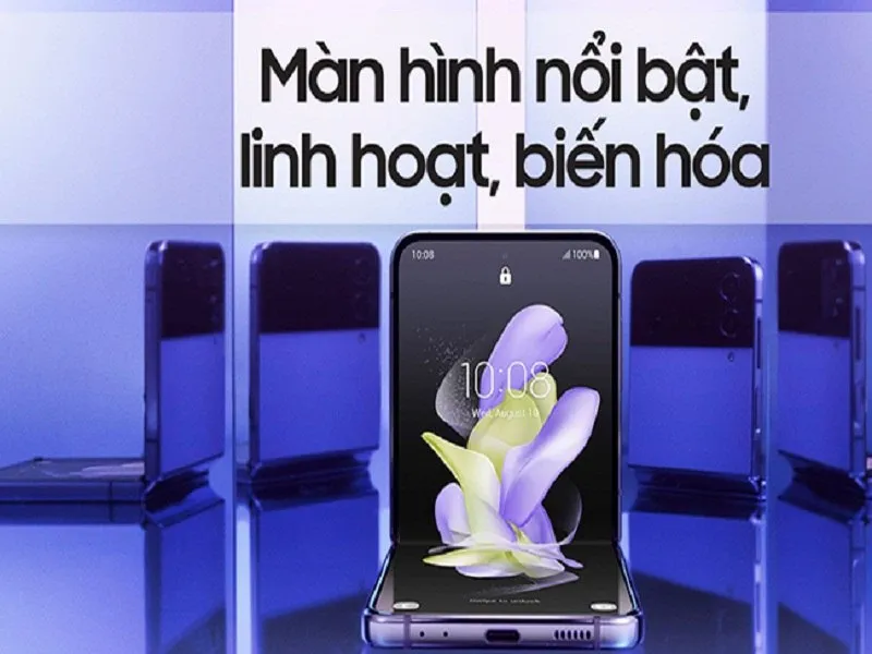 So sánh iPhone 14 và Samsung ZFlip 4 qua màn hình