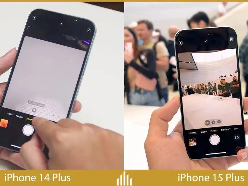 So sánh iPhone 15 Plus và iPhone 14 Plus về hệ thống camera 