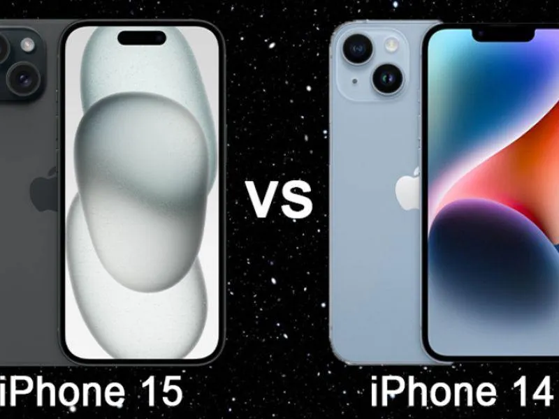 So sánh iPhone 15 và 14 tổng thể