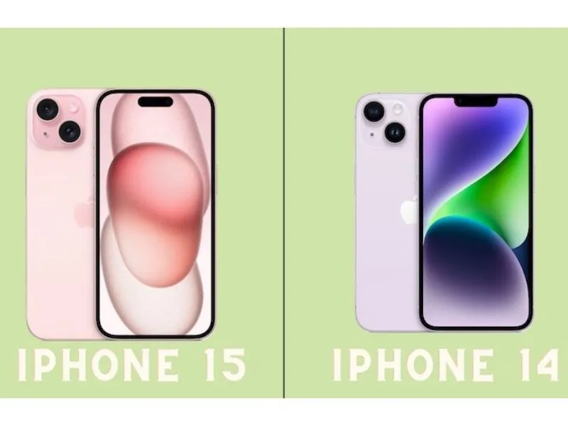 Sự khác nhau giữa iPhone 15 và 14