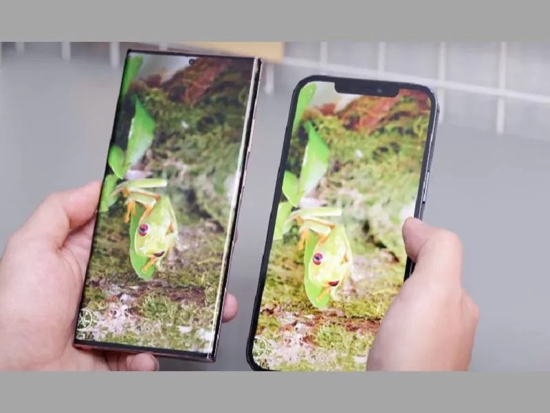 Màn hình của iPhone có phần sáng hơn