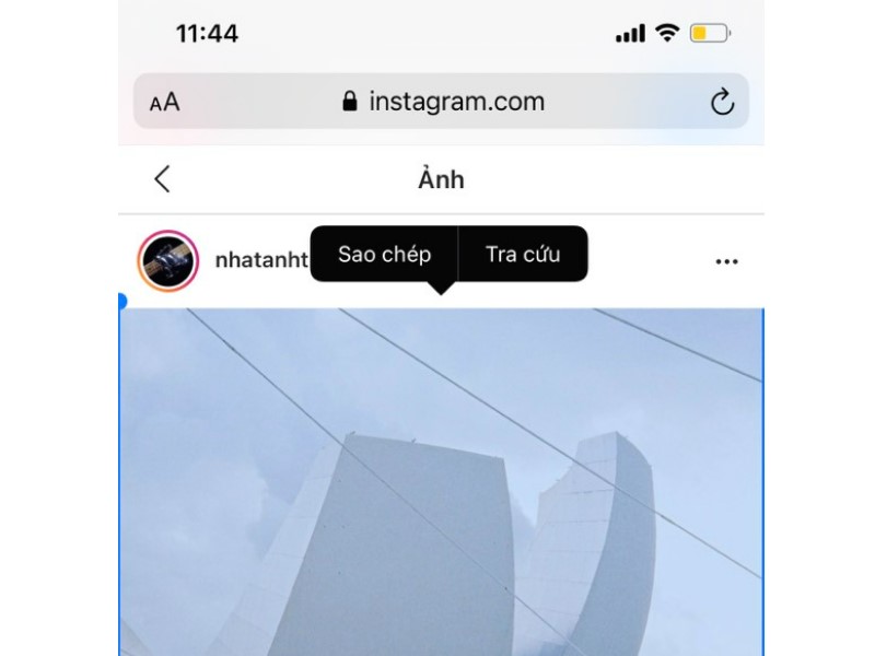 cach tai anh instagram ve iphone nhanh chong
