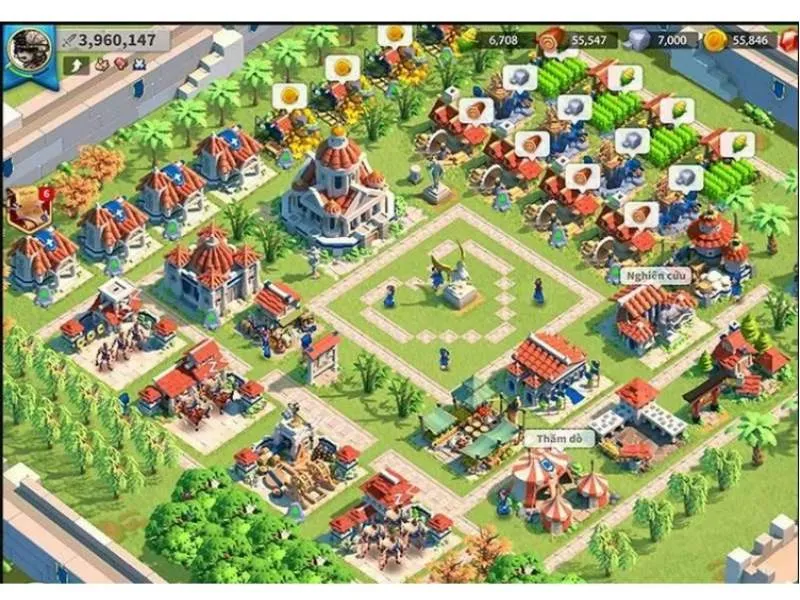 Hình ảnh khi Tải Rise of Kingdom game Rise of Kingdom