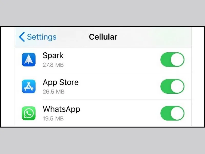 Bật app store lên