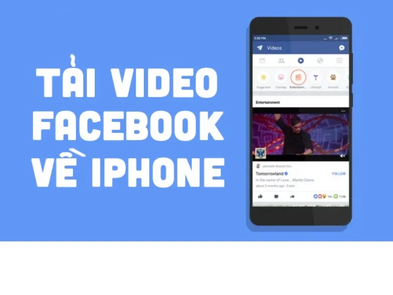 Tải video facebook về iPhone