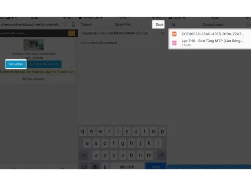 Chuyển video vào thư mục ảnh
