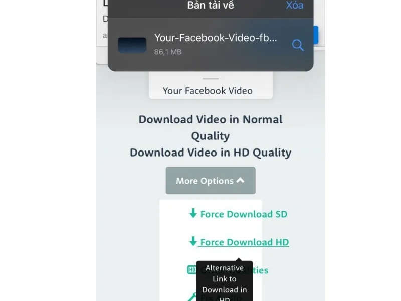 Cách tải video facebook về iPhone nên tải Face về máy