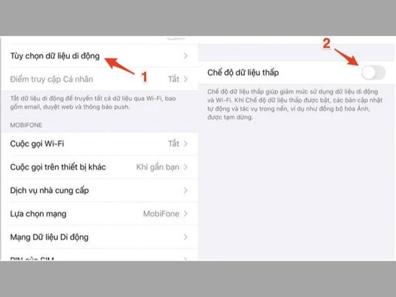 Giải phóng bộ nhớ của máy để Tăng tốc mạng 4G cho iPhone